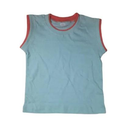 Kids Sleeveless Cotton T Shirt