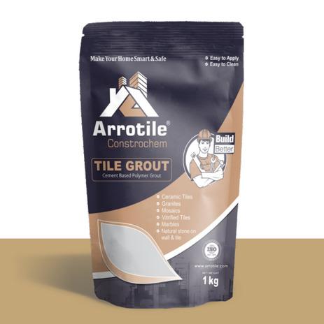 Arrotile Grout Pigmented, Cement Based Tile Joint Filler