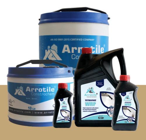 Terrakot WRP Single Component Acrylic Polymer for Cement Based Waterproofing Membrane.