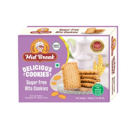 Sugar free atta Biscuits | 300 gram each