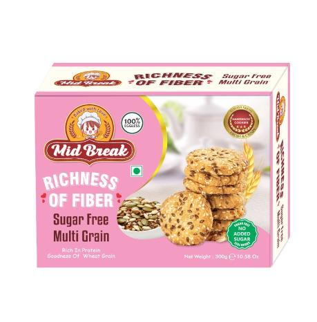 Sugar Free Multigrain Biscuits | 300 grams each