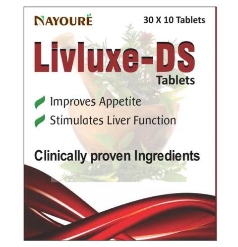 LivLuxe-DS Ayurvedic Liver Care Tablets