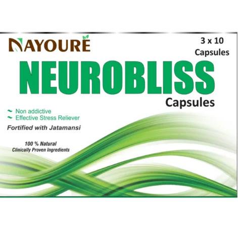 Neurobliss Ayurvedic Stress Relief Capsules