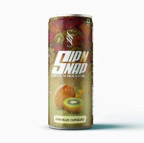 Premium Mocktail - Kiwi Blue Curacao