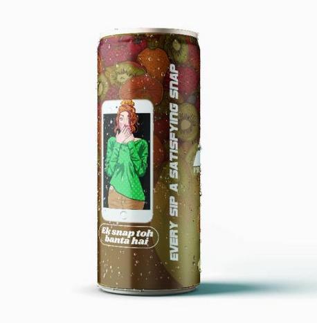 Premium Mocktail - Kiwi Blue Curacao