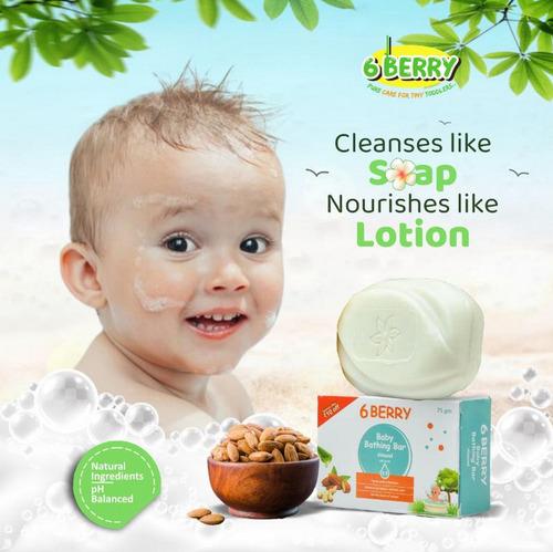 6 berry baby bathing bar