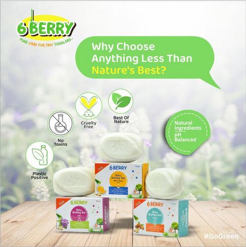 6 berry baby bathing bar