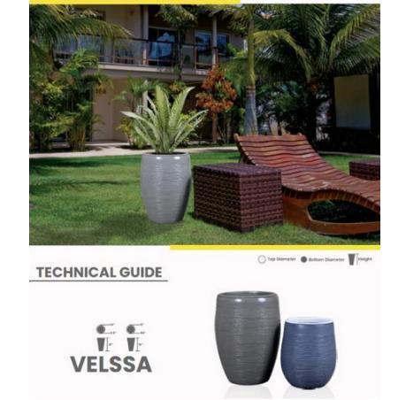 VELSSA Fiberglass planters