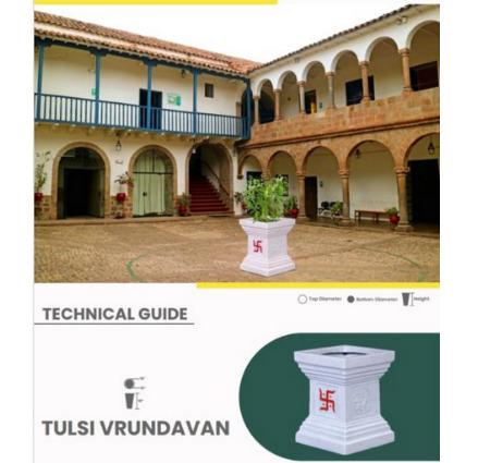 TULSI VRINDAVAN Fiberglass Planters