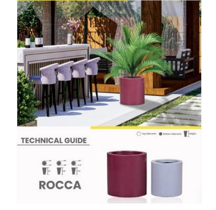 ROCCA Fiberglass Planters