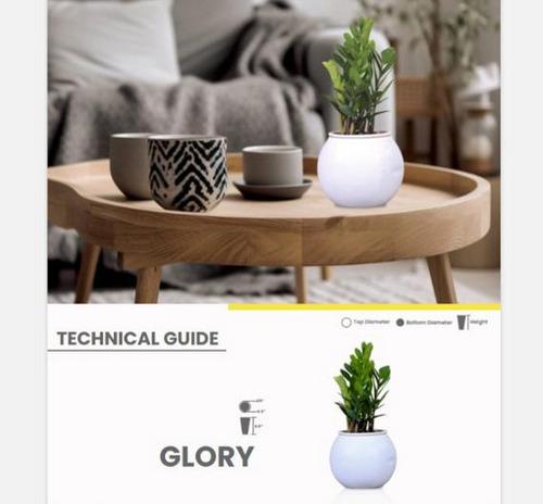 GLORY Fiberglass Planters