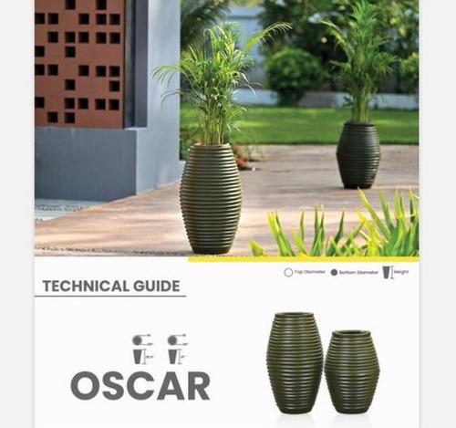 OSKAR Fiberglass Planters