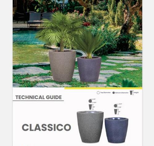 CLASSICO Fiberglass Planters