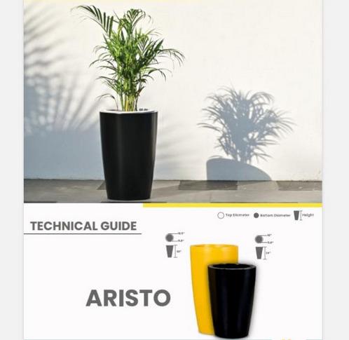 ARISTO Fiberglass Planters