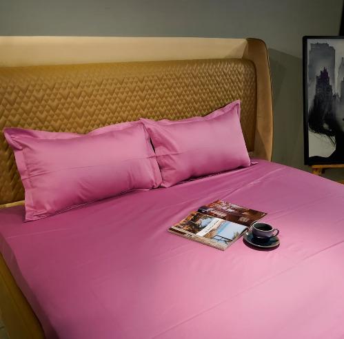 Pink Paradise 300 TC|400 TC|500 TC Flat Sheet Set