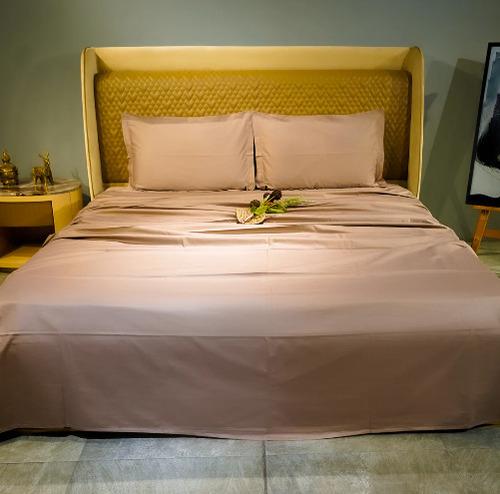 Coffee Dream 500 TC Flat Sheet Set