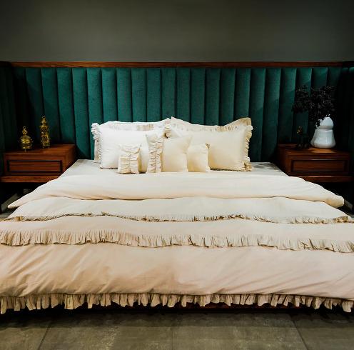 Ruffled 300 TC|500 TC Duvet Cover