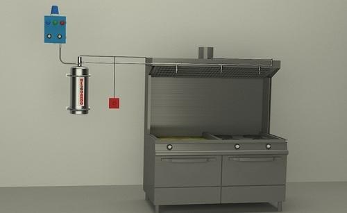 Kitchen Fire Sniper System