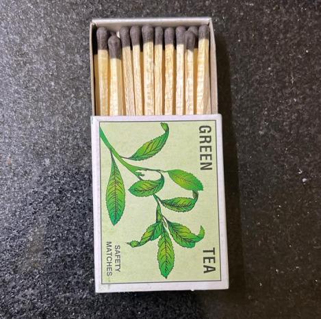 Green Tea Safety Matches