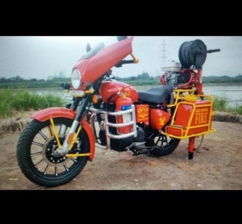 Fire Fighting Bike