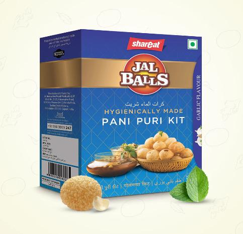 Pani Puri Garlic Flavour Kit