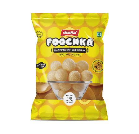 Foochka Ready-to-Fry Pani Puri Pellets - 1 kg
