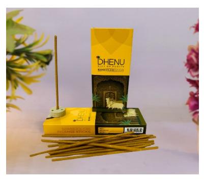 Bamboo less Incense sticks
