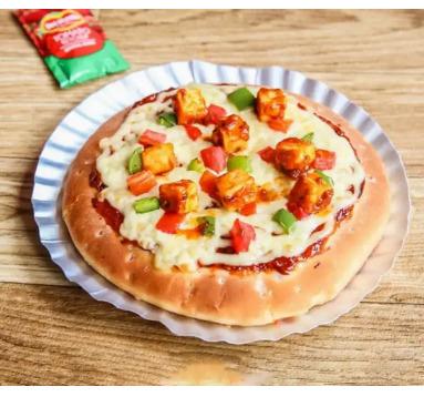 Mix Veg Paneer sandwich Pizza ( 6 inch)