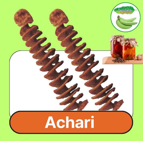 Achari Twistana (Raw Banana)