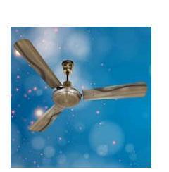 Antique Brass Ceiling Fan