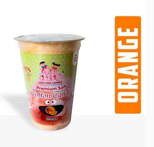 Orange Cotton Candy