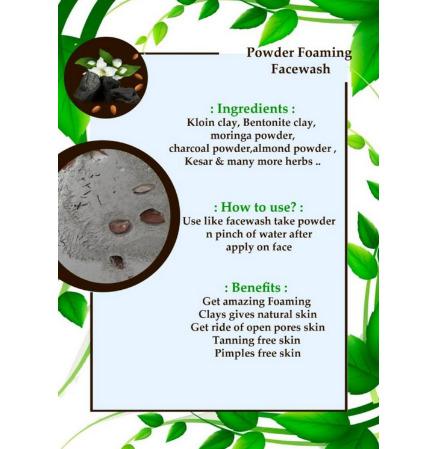 Powder Foaming Facewash