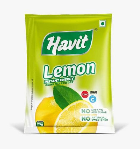 Lemon Instant Energy Drink Mix Powder