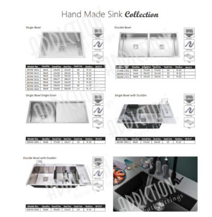 Hand Made Sink Collection