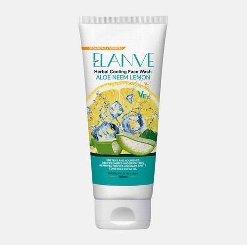 Herbal Cooling Face Wash Aloe Neem Lemon