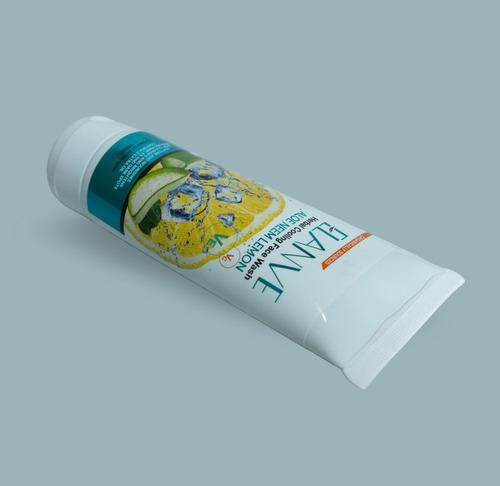 Herbal Cooling Face Wash Aloe Neem Lemon