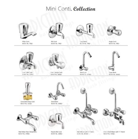 Mini Continental Collection Bath Fittings