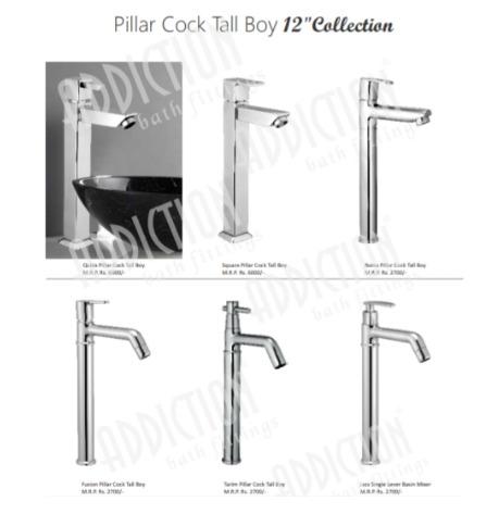 Basin Mixer Pillar Cock Tall Boy 12inch collection 