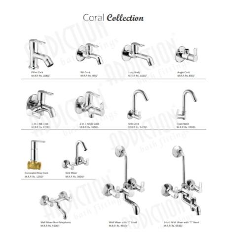 Coral Collection Bath Fittings