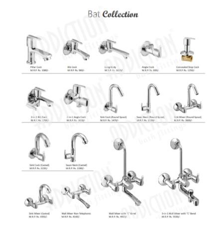 Bat Collection Bath Fittings