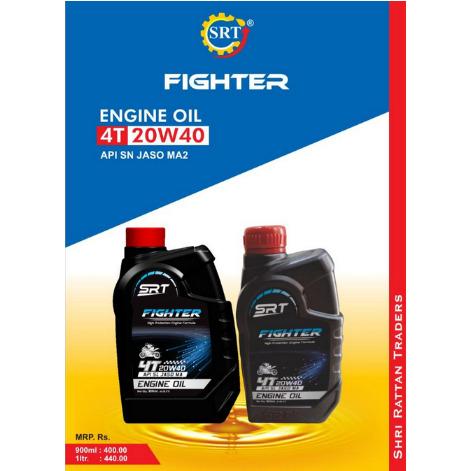 Fighter Engine Oil 4T 20W40