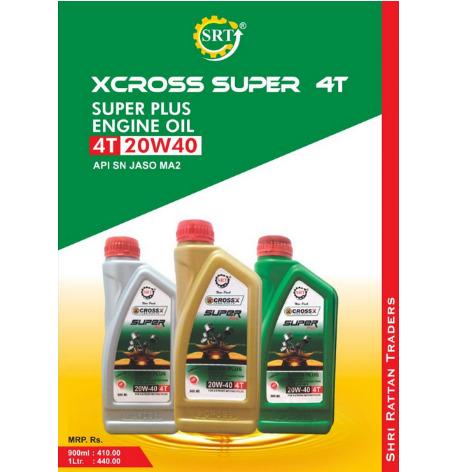 XCROSS SUPER 4T Super Plus Engine Oil  4T 20W40