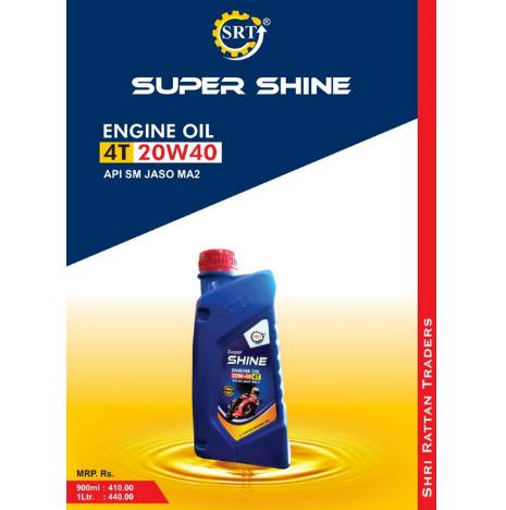 SUPER SHINE 4T Engine Oil 4T 20W40