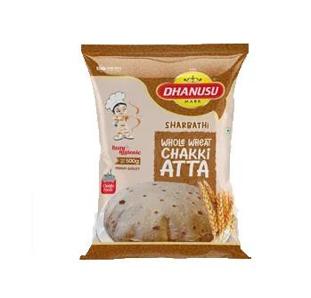 Wholewheat Chakki Atta (Sharbatl wheat atta)