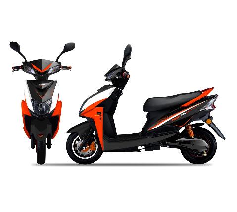 Asphalt Electric Scooter Red & White