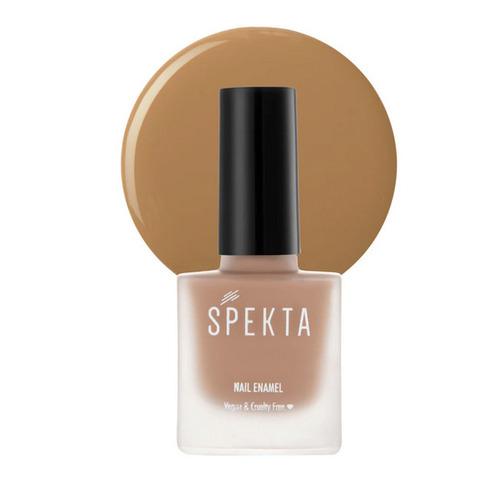 Spekta Matte Nail Polish- 19 Street Smart (8ml, Nude Brown)