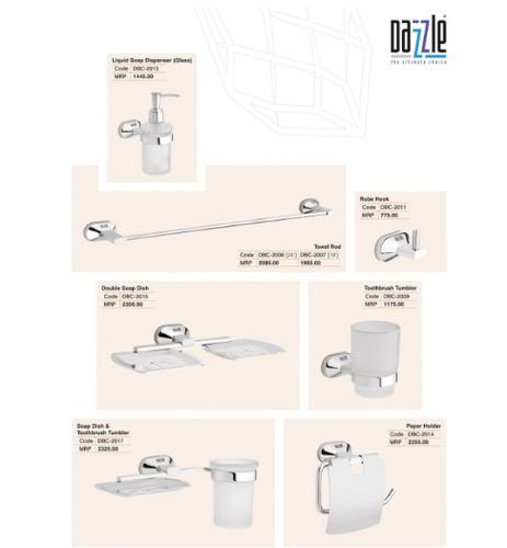 Fully Brass Garnet Bathroom Accessories