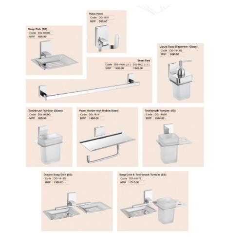 Stainless Steel Peridot Bathroom Accessories