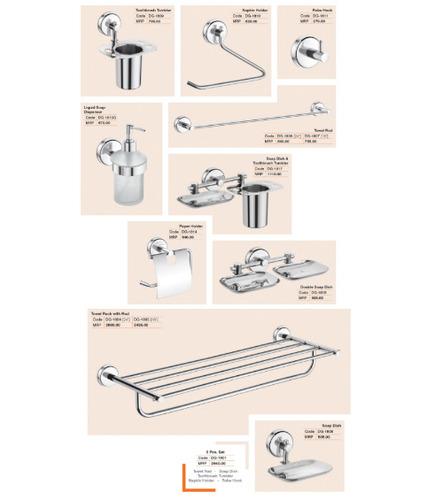Stainless Steel Martin Glossy Finish Bathroom Accessories