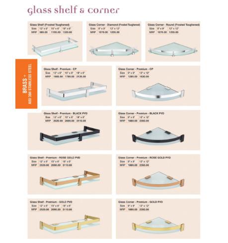 Glass Shelf & corner
